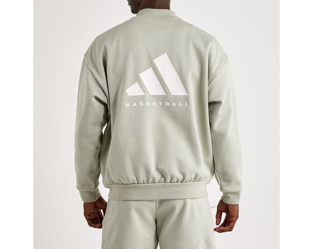 MENS ADIDAS BASKETBALL CREWNECK SWEATSHIRT SIZE XL